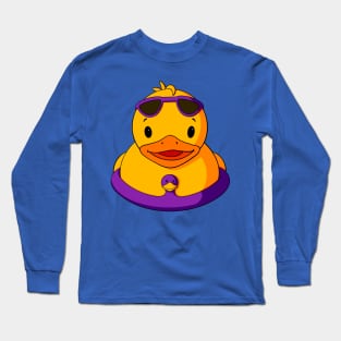 Poolside Rubber Duck Long Sleeve T-Shirt